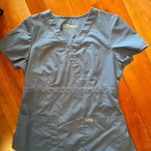 Blue grey Grey’s Anatomy Scrub Top